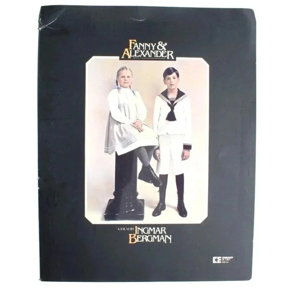 Vtg Fanny & Alexander / Ingmar Bergman Movie Press Screening Brochure Program - Picture 1 of 3